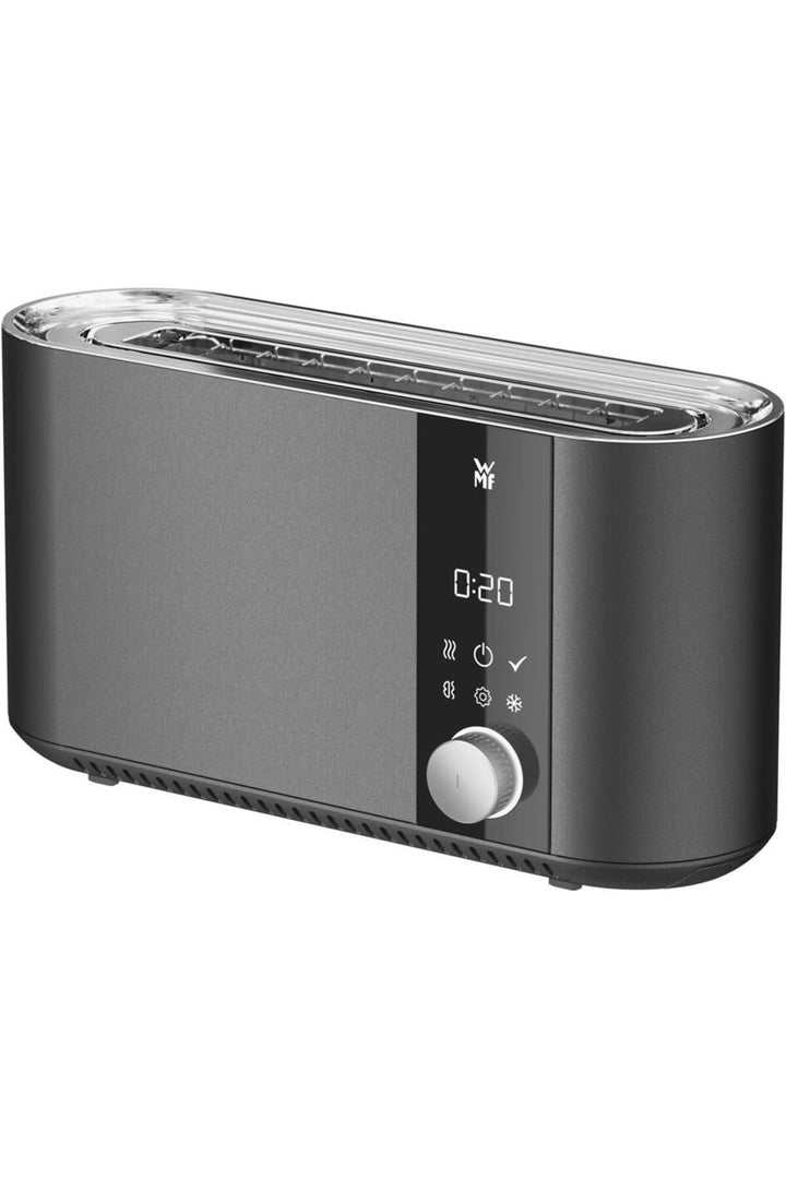 WMF Master Toaster Langschlitz motorisiert, Toaster 2 Scheiben, XXL-Toast, automatische Brotzentrier