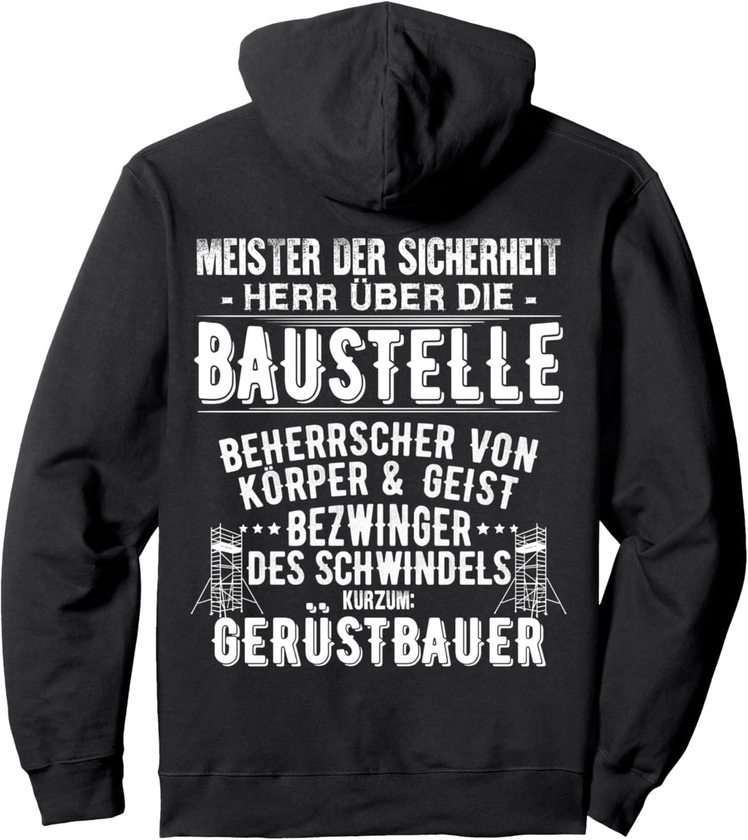 Bezwinger Des Schwindels Gerüstbauer Pullover Hoodie