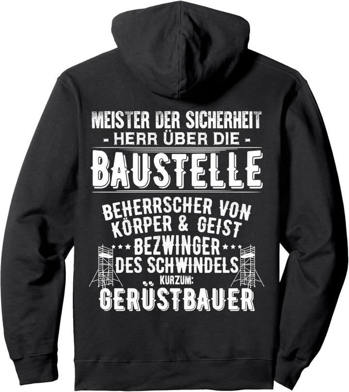 Bezwinger Des Schwindels Gerüstbauer Pullover Hoodie