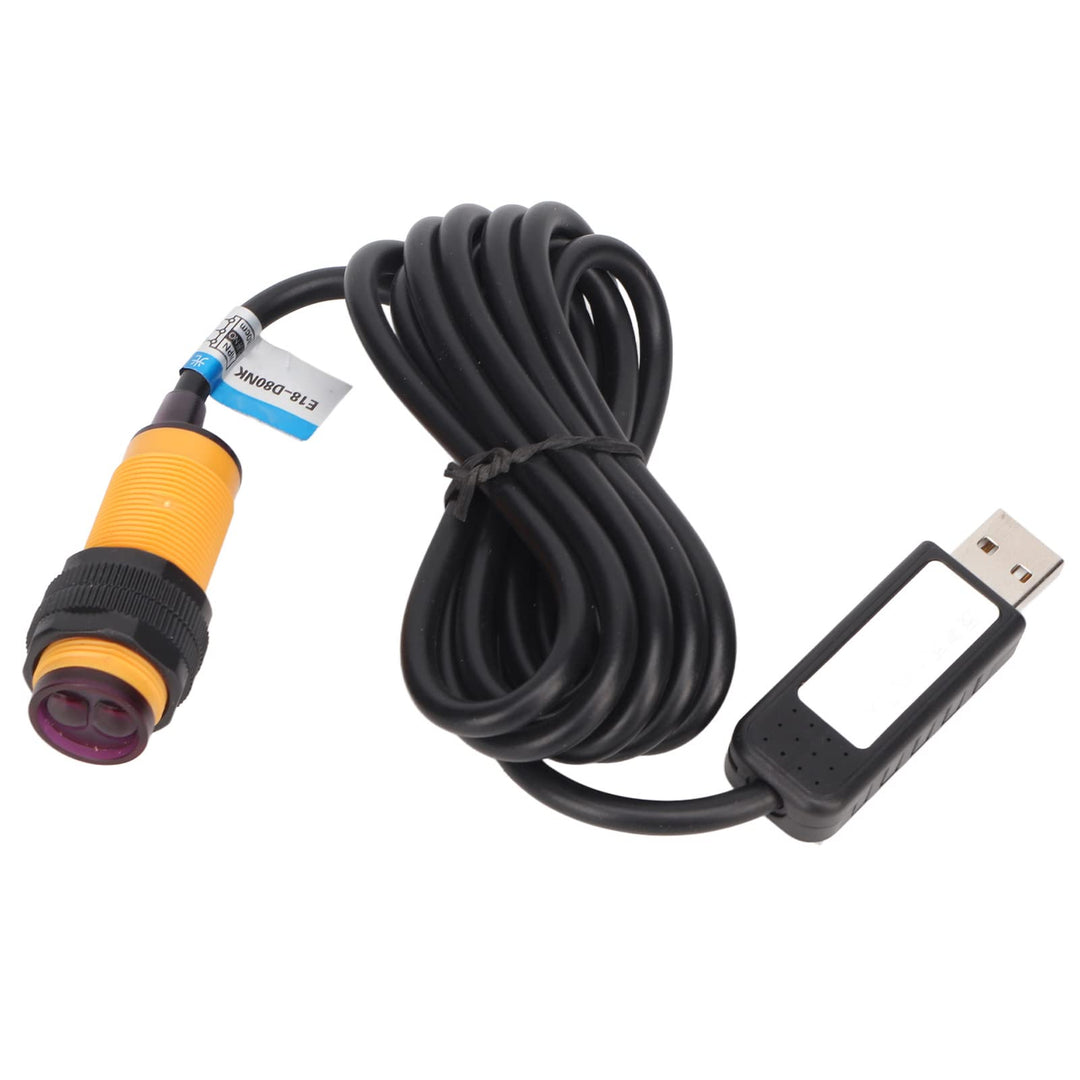 Elprico Infrarot-Lichtschranke, Hindernisvermeidungssensormodul, USB-Lichtschranke, für Spiele, Büro