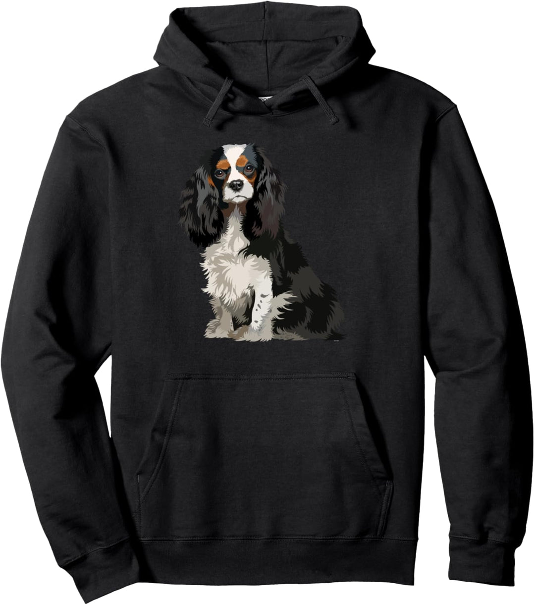 Cavalier King Charles Spaniel Gifts dog pop art Pullover Hoodie