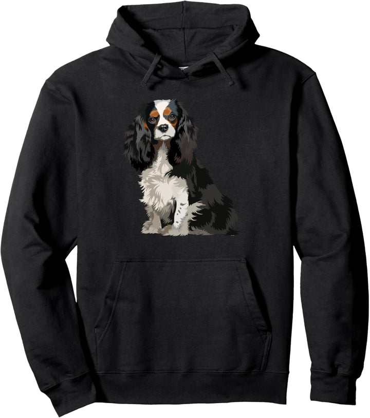 Cavalier King Charles Spaniel Gifts dog pop art Pullover Hoodie