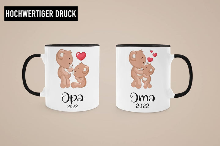 Trendation - Ihr werdet Oma und Opa 2022 Geschenk Schwangerschaft Verkünden Überraschung Baby Du Wir