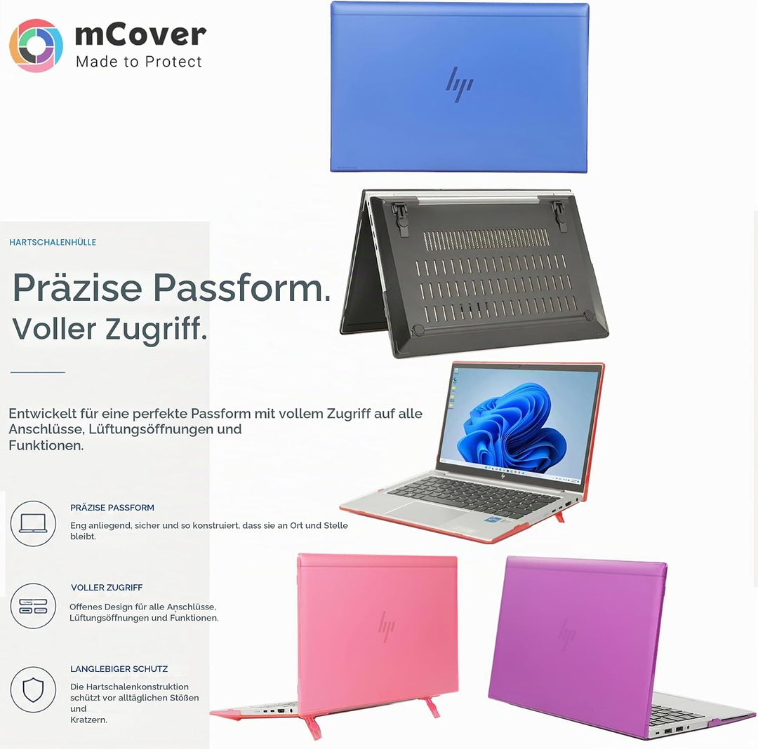mCover Schutzhülle nur kompatibel mit HP EliteBook 830 G7 / G8 (Intel CPU) | EliteBook 835 G7 / G8 (
