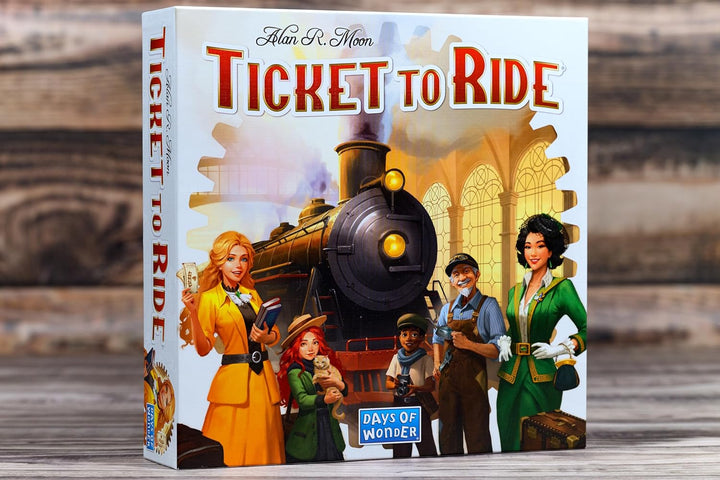 Asmodee – Ticket to Ride: Nordamerika (Neue Version) – Brettspiel