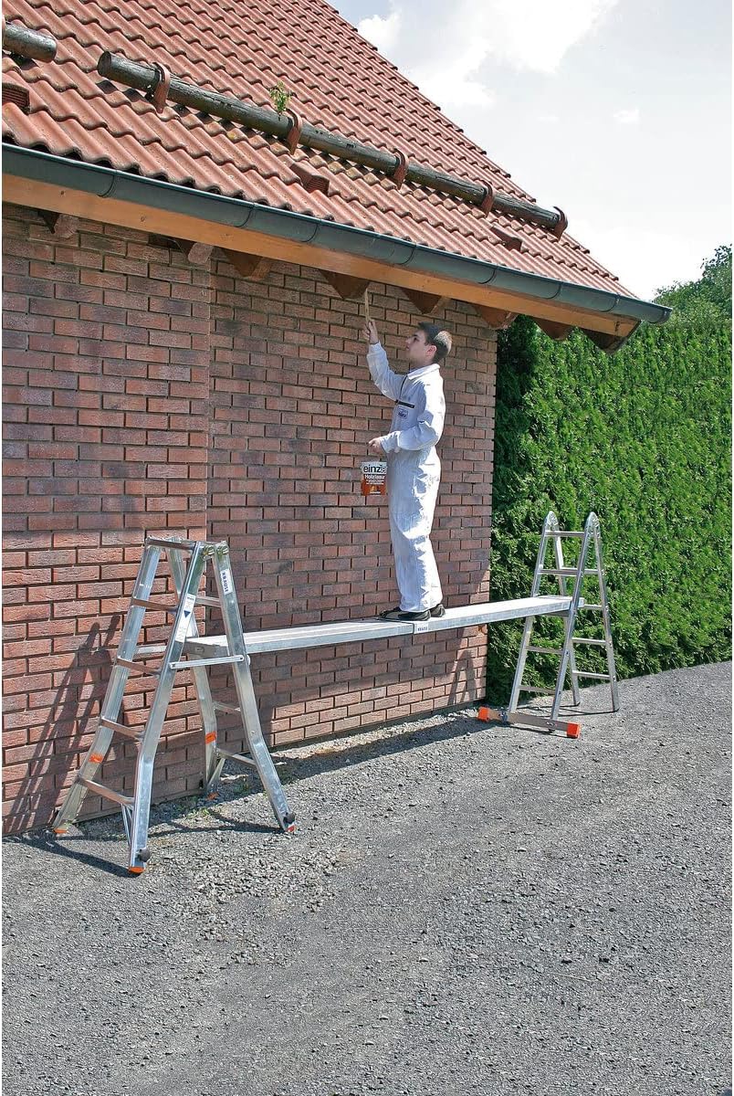 Krause TeleBoard Alu-Teleskop-Bohle Länge 2,05 bis 3,50 m