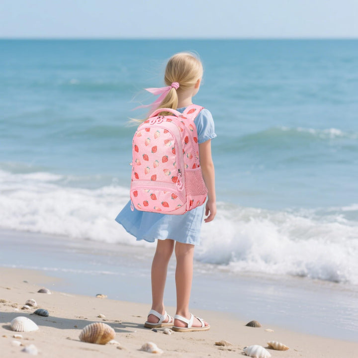 Schulrucksack Kinder Mädchen Grundschule Schultaschen Sets für Mädchen Kinderrucksack Daypack Gross