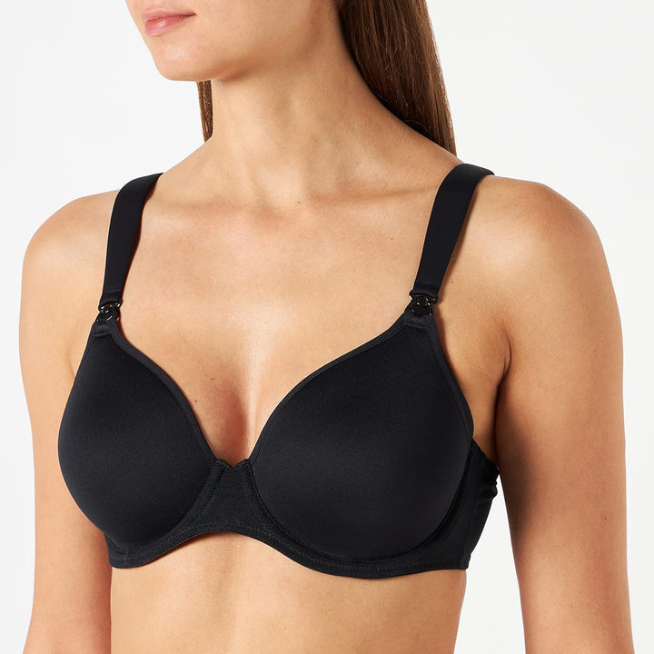 Anita Damen Maternity Bra with Underwire and Spacer Cup Schwangerschafts-BH, Undurchsichtige 75E Sch