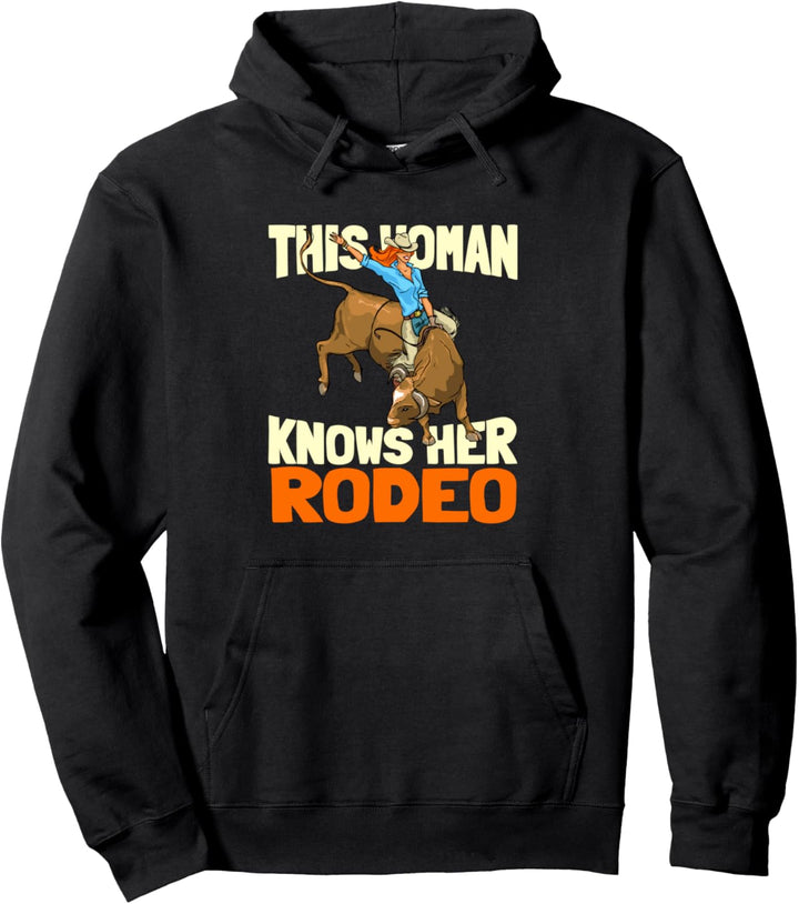 Cowgirl Western Country - Westernreiten Pferd Rodeo Pullover Hoodie