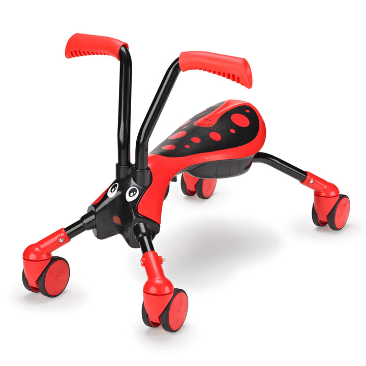 Scramblebug Skarabäus Rutschauto mit 4 Rädern für Kleinkinder von 1 bis 3 Jahren, faltbar, entwickel