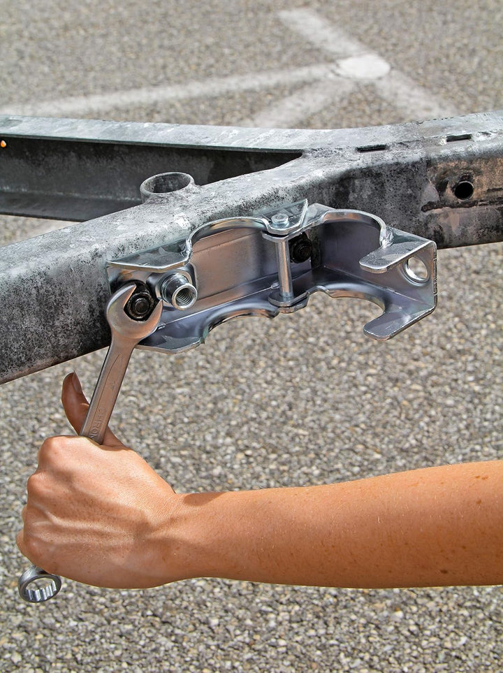 XLPT Stutzrad mit Gabel D.48mm + Flansch