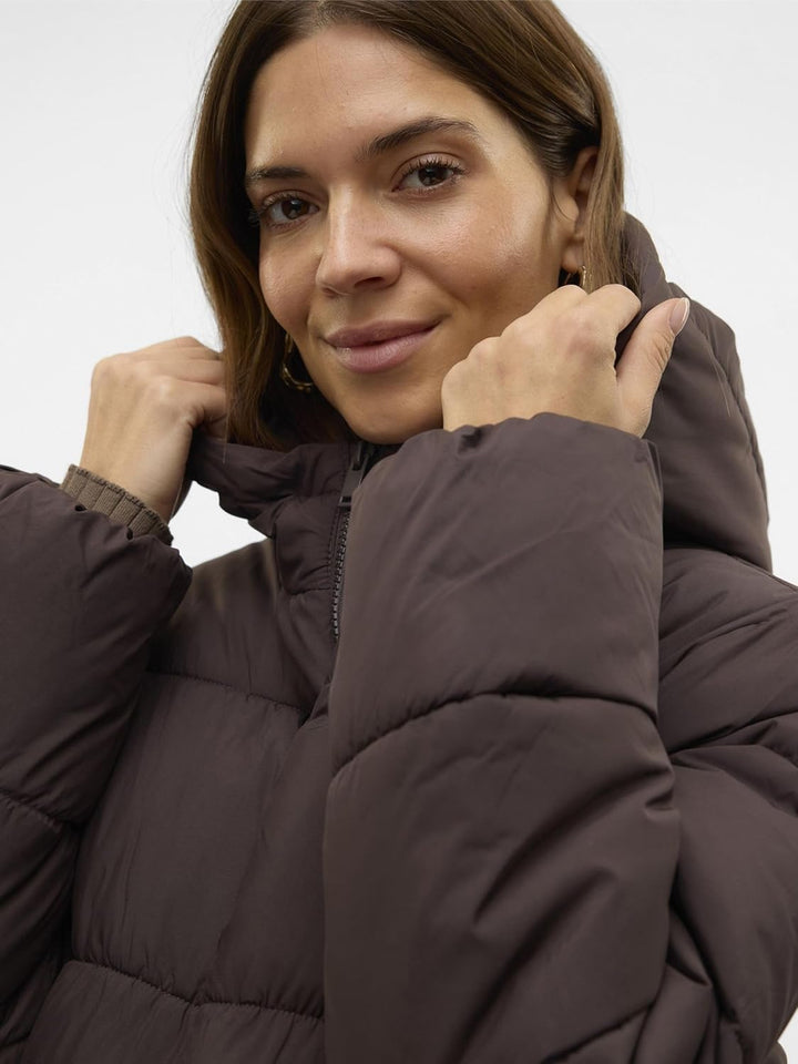 MAMALICIOUS Female Jacke Kapuze Elastische Bündchen Mantel Kambaba XL, Kambaba XL