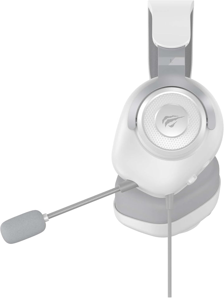Havit H2230d Gaming Headset mit abnehmbarem, omnidirektionalem Mikrofon – 50 mm Treiber & Surround S