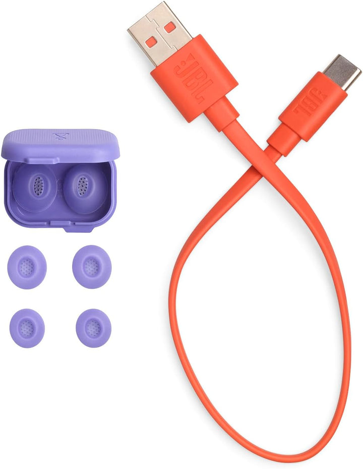 JBL Tune Flex Ghost 2, Kabellose Bluetooth-In-Ear-Ohrhörer mit Noise-Cancelling, 48 h Wiedergabezeit