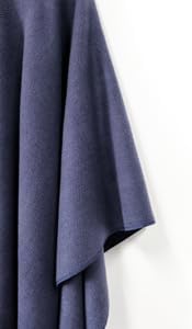 Shmily Girl Poncho Damen Strick Reversibel Cape Decke Elegant Warme Schultertuch Gestrickter Schal M