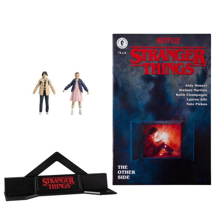 McFarlane Zu Stranger Things kommt Dieser Pack mit 2 detailreichen, beweglichen Actionfiguren. Moder