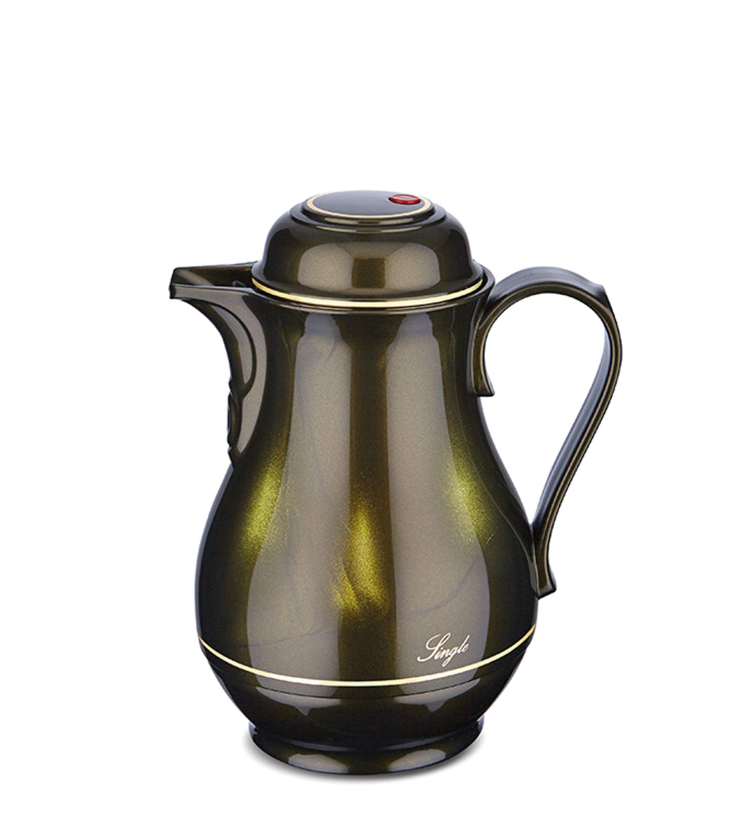 ROTPUNKT Isolierkanne 530 Christa 0,5 l | Zweifunktions-Drehverschluss | BPA-frei - gesundes Trinken