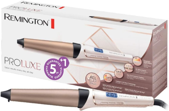 Remington Lockenstab grosse Locken & natürliche Wellen [kegelförmig 25-38mm] PROluxe Digital (OPTIhe