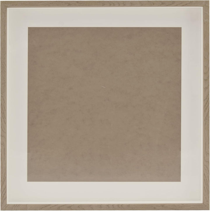 BD ART 50x50 cm gross Box 3D Objektrahmen Bilderrahmen mit Passepartout 40x40 cm. Quadratische zum b