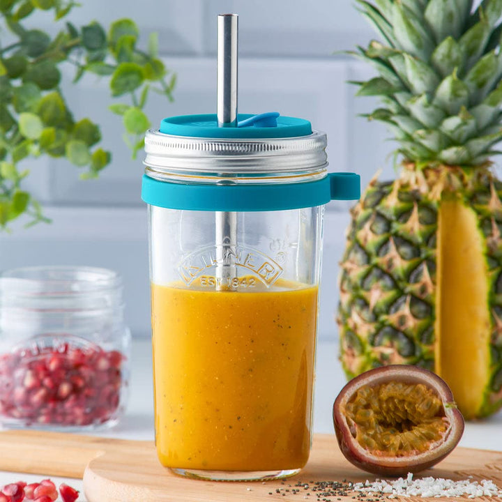 Kilner 0025.036 | Smoothie Herstellungsset, 500 ml