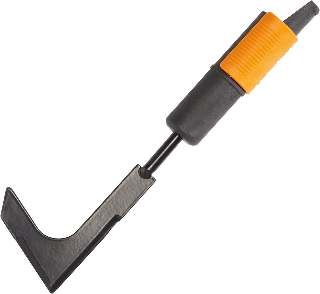 Fiskars Kurz-Stiel für QuikFit Werkzeug-Köpfe, Nicht teleskopierbar, Länge: 84 cm, Aluminium, Schwar