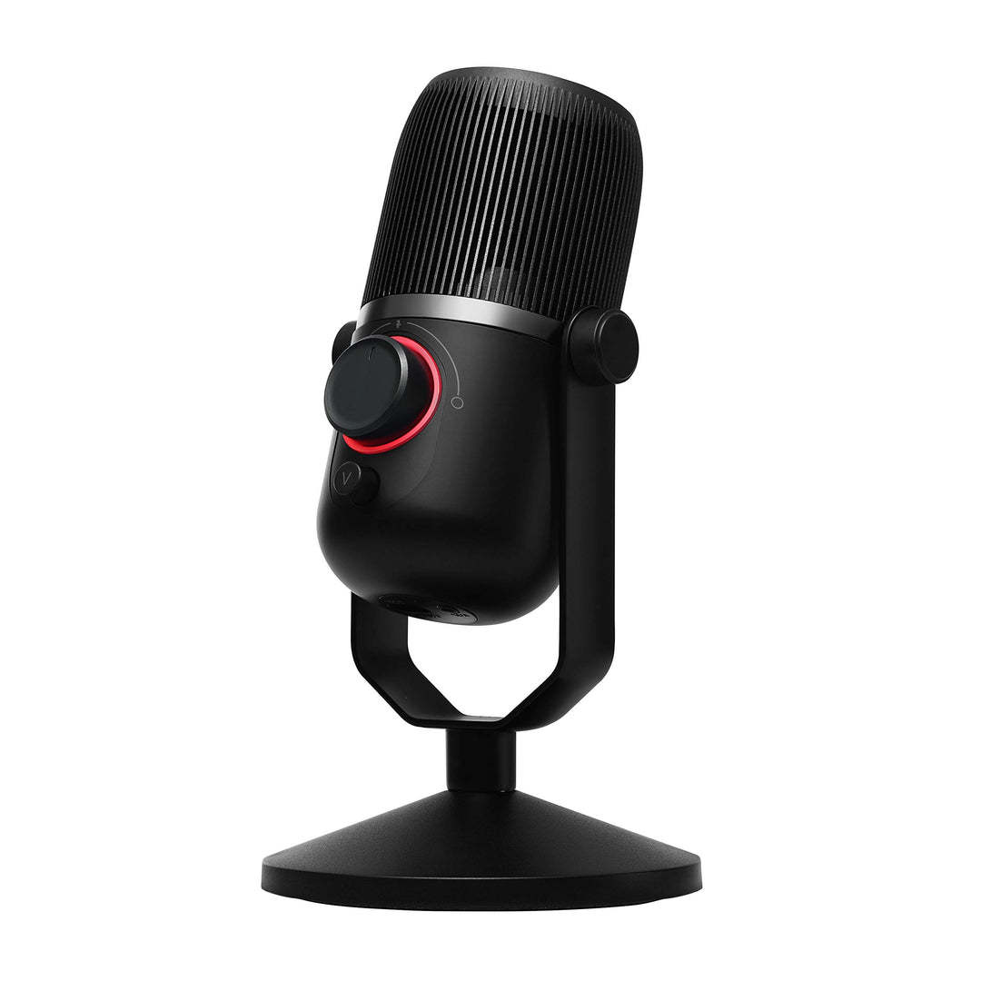 Thronmax Mdrill Zero (M4) Kondensator Mikrofon (Schwarz) für professionelle HD Aufnahmen (48kHz) in