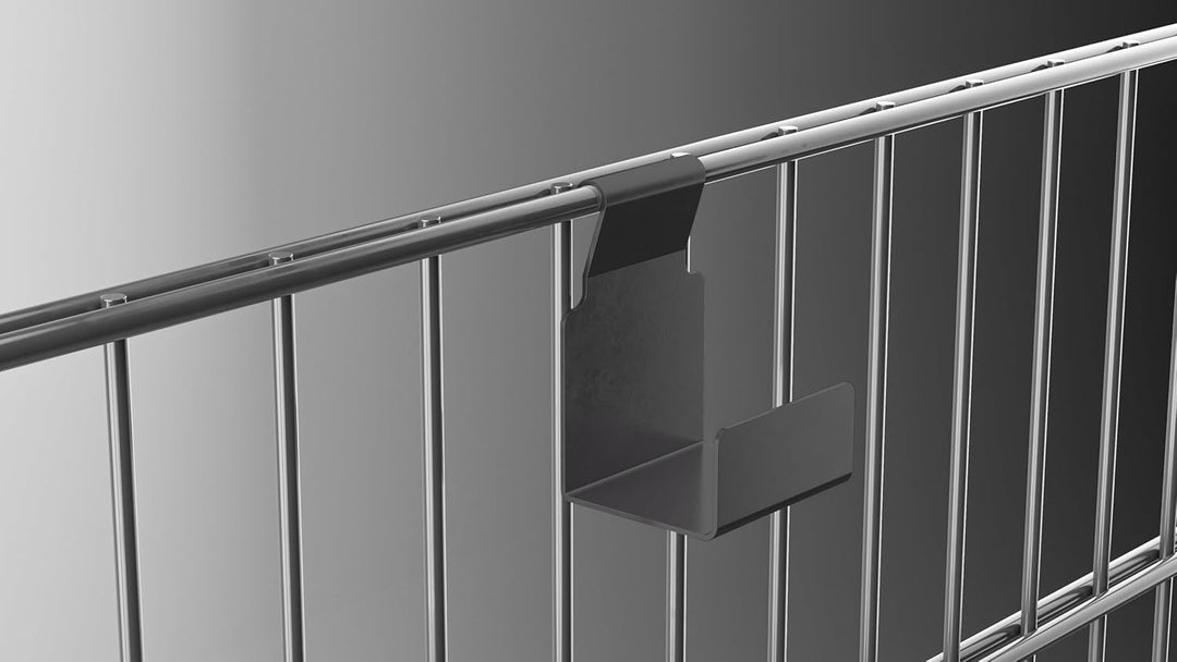 Alberts 825126 Dekorhaken für Doppelstabmatten - Gr. S - sendzimirverzinkt - gelbgrün - kunststoffbe