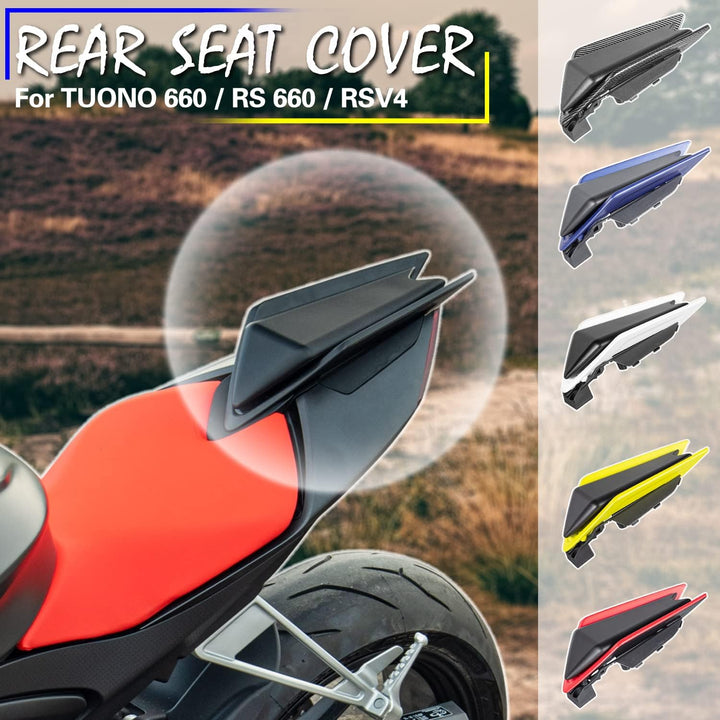 Lorababer Motorrad Verkleidungsabdeckung für die hintere Sitzbank Kompatibel mit A.prilia RS660 RS 6