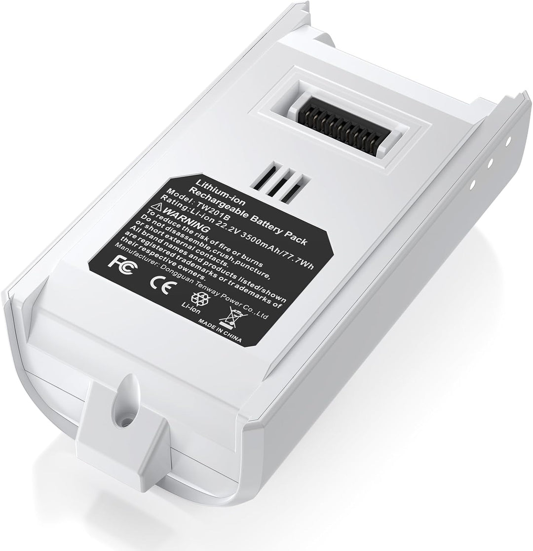 ASUNCELL 3500mAh Akku für Levoit LVAC-200 Staubsauger, Lithium Ersatzbatterie LSV-V201B Ersatzakku k