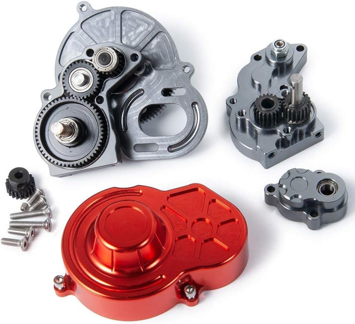 RC Car Gear Metall RC Center Gear Box für AX10 SCX10 1/10 RC Crawler Car Bearing Parts Upgrade Zubeh
