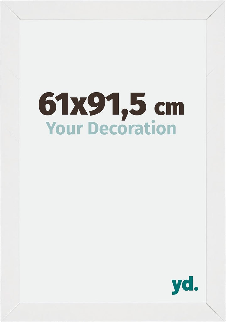 yd. Your Decoration - Bilderrahmen 61x91,5 cm - Bilderrahmen aus MDF mit Acrylglas - Antireflex - Au
