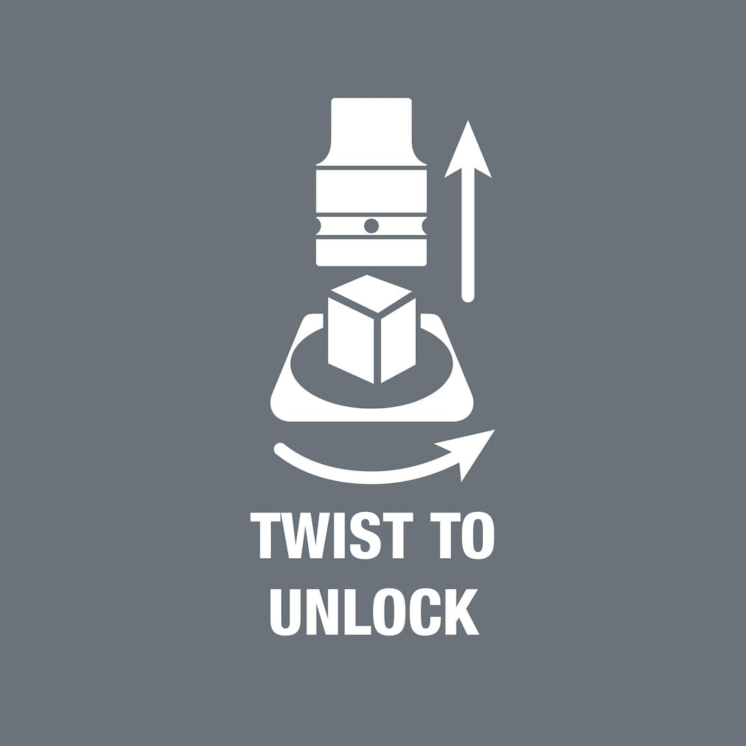 Wera 05004565001 Belt C Deep 1, Steckschlüsseleinsatz-Satz, 1/2"-Antrieb, 6-teilig