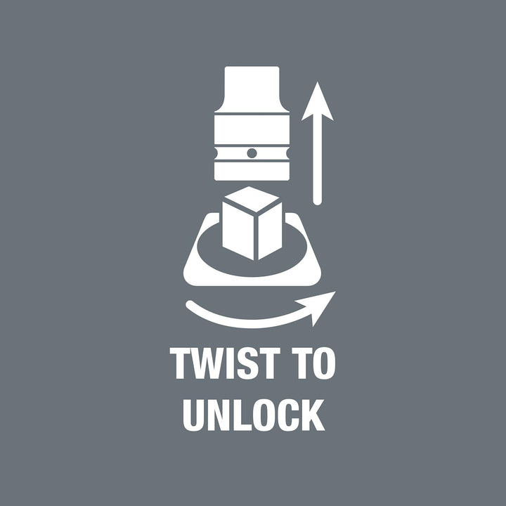 Wera 05004565001 Belt C Deep 1, Steckschlüsseleinsatz-Satz, 1/2"-Antrieb, 6-teilig