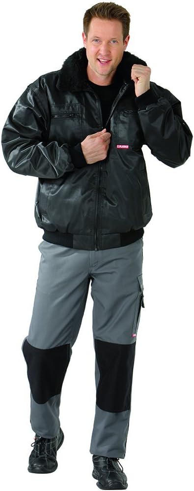 Planam Outdoor Winter Herren Gletscher Comfortjacke schwarz Modell 0358 Grösse XXXL Schwarz 3XL, Sch