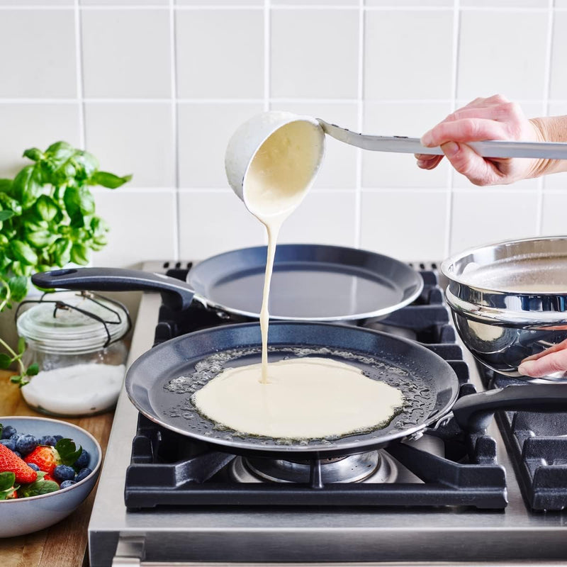 GreenPan Essentials Gesunde Keramische Antihaft-Pfannkuchenpfanne 28 cm, Crêpe-Pfanne, PFAS-frei, In