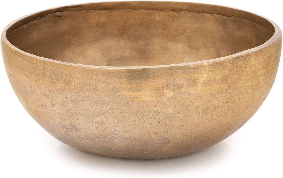 XDrum Omshanti Klangschale 22 cm Set - Gewicht: 1500g - handgemacht in Indien - ideal für Meditation
