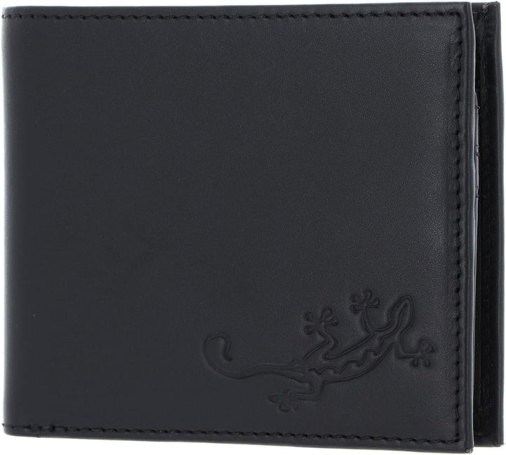 Oxmox Leather-Querscheinbörse 6cc 12 cm RFID lizard, Einheitsgrösse