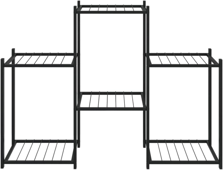 puraday 83x25x60 cm Pflanzenständer Balkon Blumenregal Outdoor Blumenständer Modern Blumenständer Me