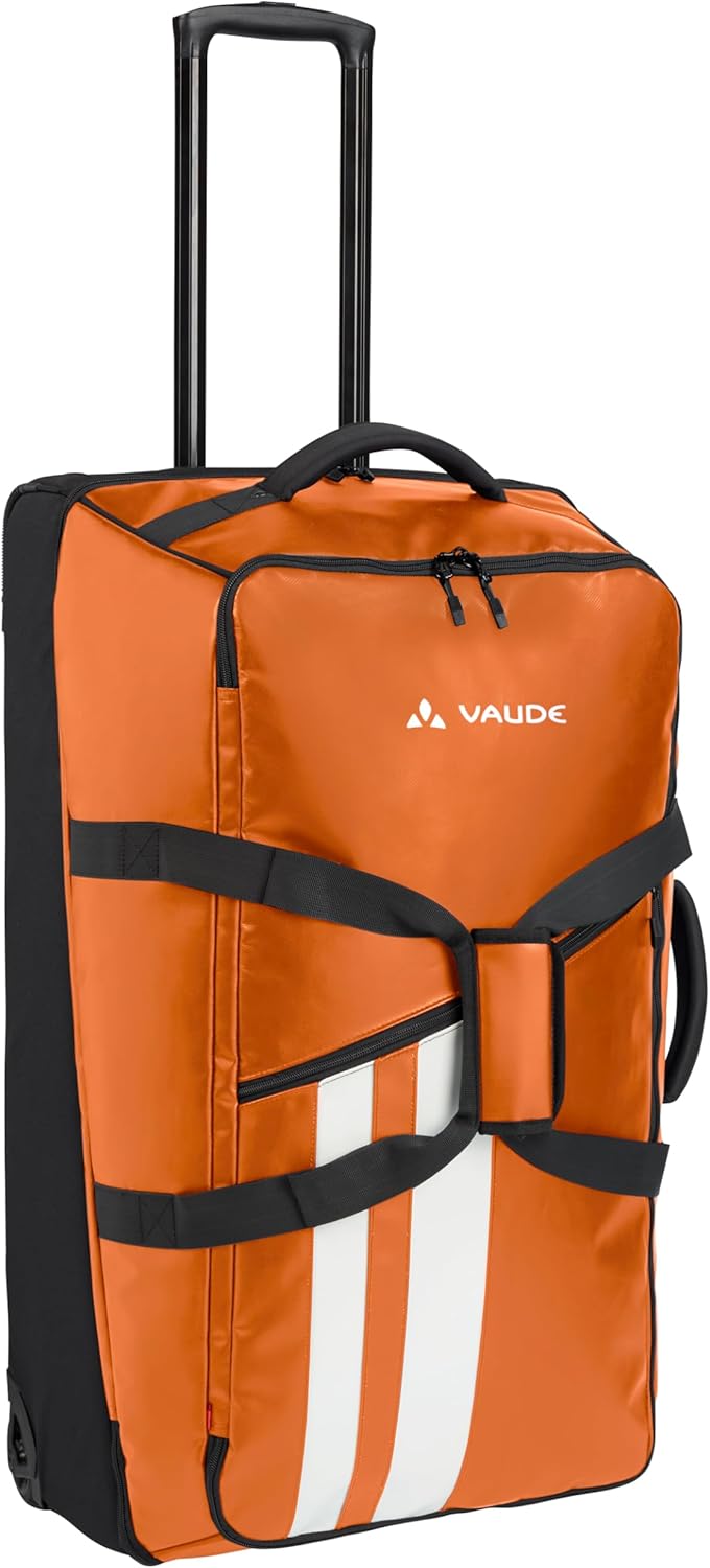VAUDE Reisegepäck Rotuma 90, Grosser Trolley fürs Reisen, 90 l, orange, one Size, 142472270 Einheits