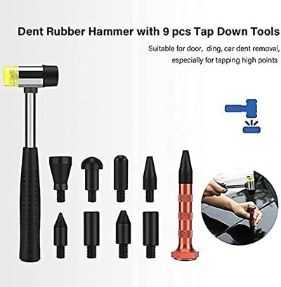 Ausbeulwerkzeug Dent Puller Kit, Plug Hot Melt Glue Gun, Paintless Car Dent Repair Tool Kit, Hail Re