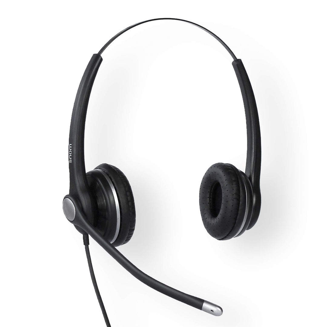 SNOM A100D Binaural Headset for all Snom desktop Telephones 3x0/D3x5/7x0/D7x5; 4342 Breitband Headse