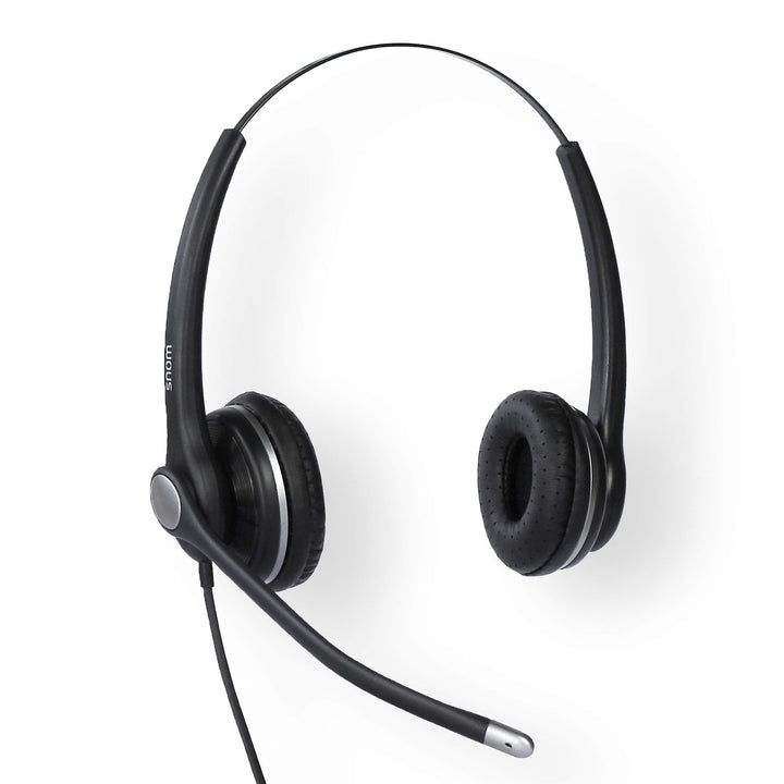 SNOM A100D Binaural Headset for all Snom desktop Telephones 3x0/D3x5/7x0/D7x5; 4342 Breitband Headse