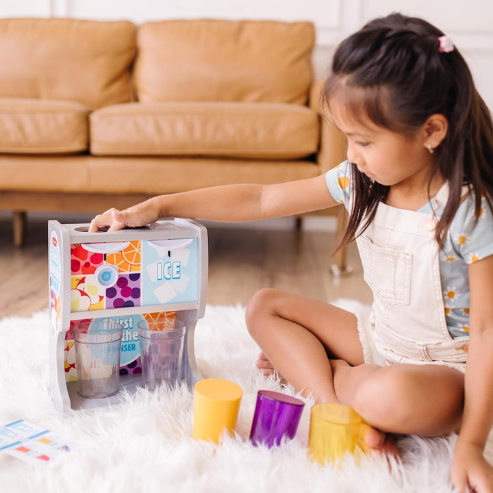 Melissa & Doug Durstlöschspender | Fantasiespiel | Essensspiel | 3+ | Geschenk für Jungen oder Mädch