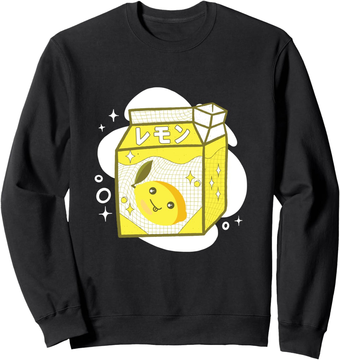 Kawaii Zitronenmilch Sweatshirt