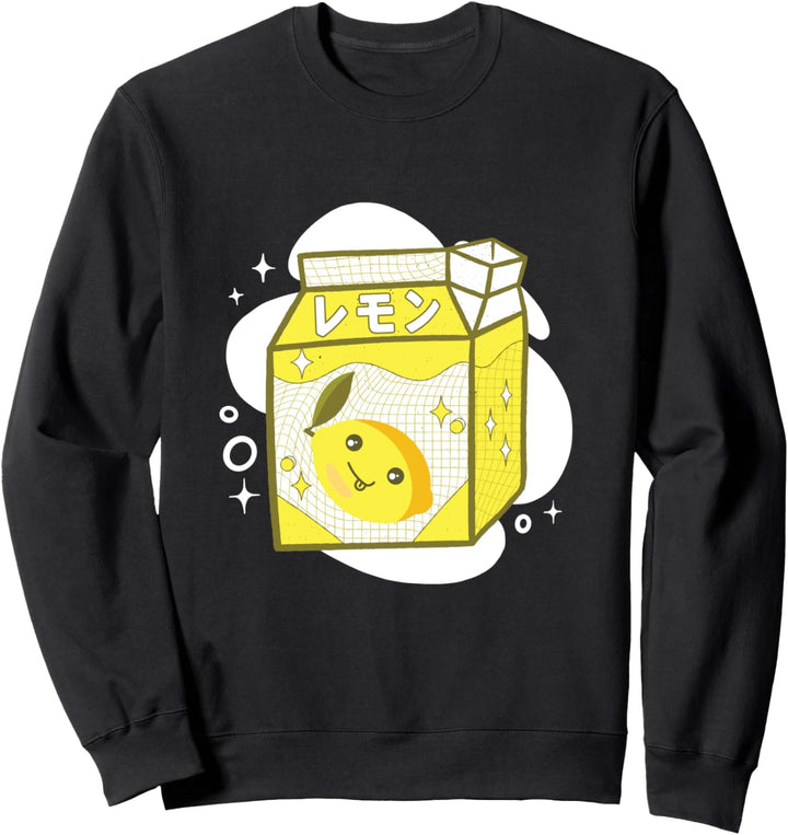 Kawaii Zitronenmilch Sweatshirt