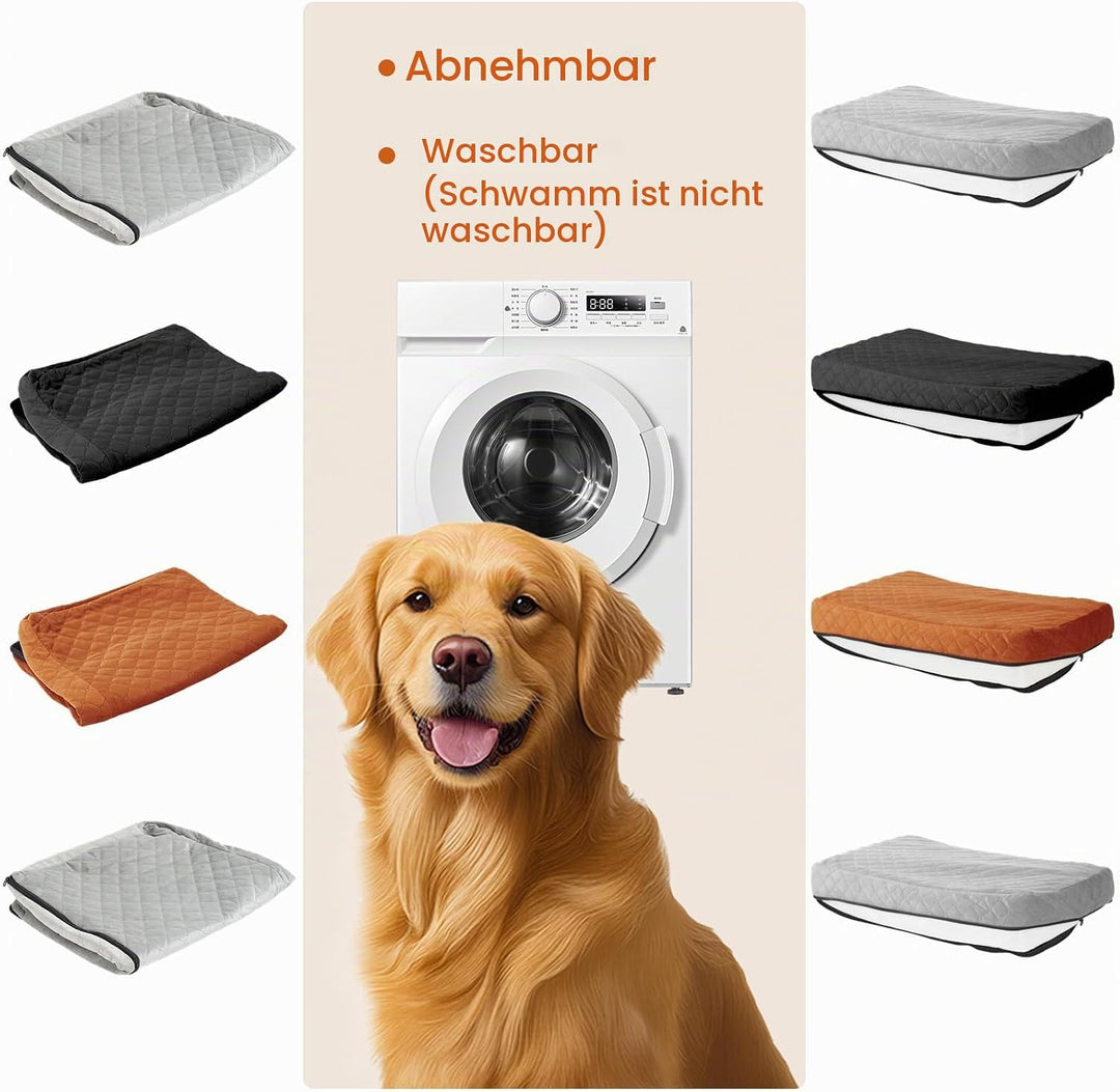Hunde Autositz für grosse & mittelgrosse Hunde bis 25 kg | Autositze mit Dicker Polsterung, Sicherhe