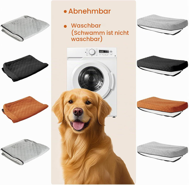 Hunde Autositz für grosse & mittelgrosse Hunde bis 25 kg | Autositze mit Dicker Polsterung, Sicherhe