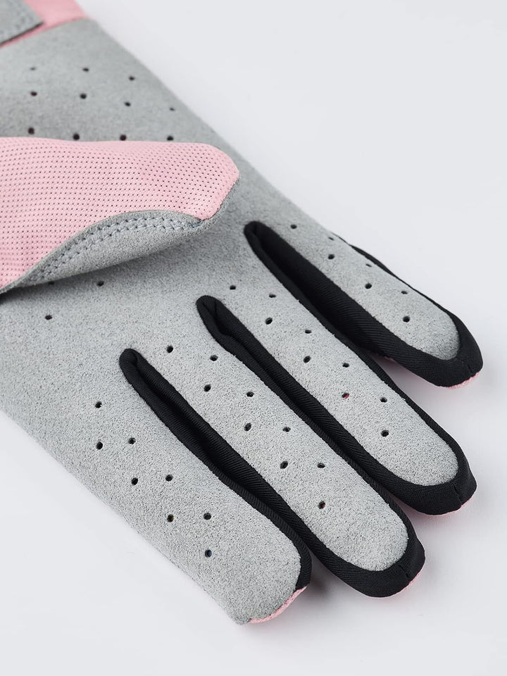 Hestra Ventair Unisex Langer 5-Finger-Handschuh für Radfahren, Wandern und Laufen im Freien Rose 6,