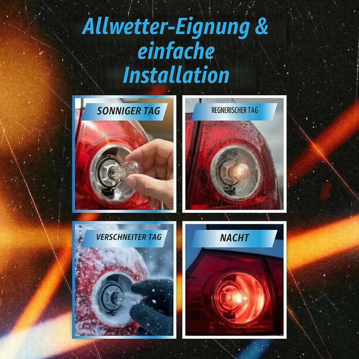 4x 7443 W21/5W T20 Glühbirnen Xenon Weiss 12V 21W 5W Super White Glassockel W3x16q Halogen Lampen Ka