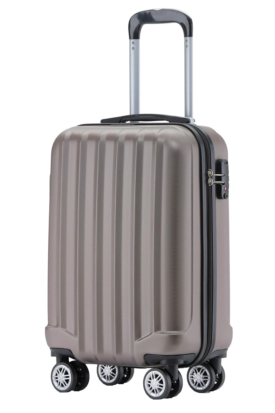 BEIBYE TSA-Schloss 2080 Hangepäck Zwillingsrollen neu Reisekoffer Koffer Trolley Hartschale Set-XL-L